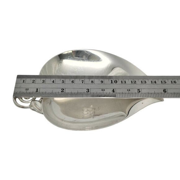 Tiffany & Co Sterling Silver Leaf Dish/Bowl 22885 w/Monogram #19273 - Picture 10 of 10